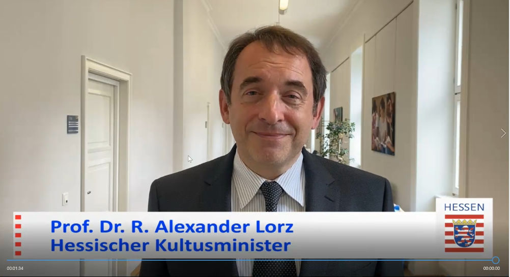 Prof. Dr. R. Alexander Lorz, Hessischer Kultusminister